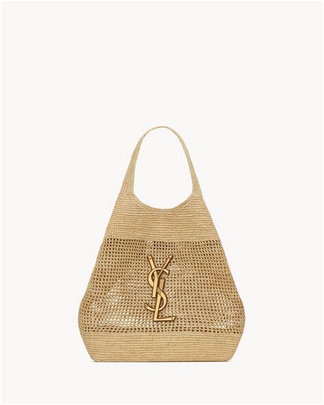 rafia ysl|ysl icare in raffia.